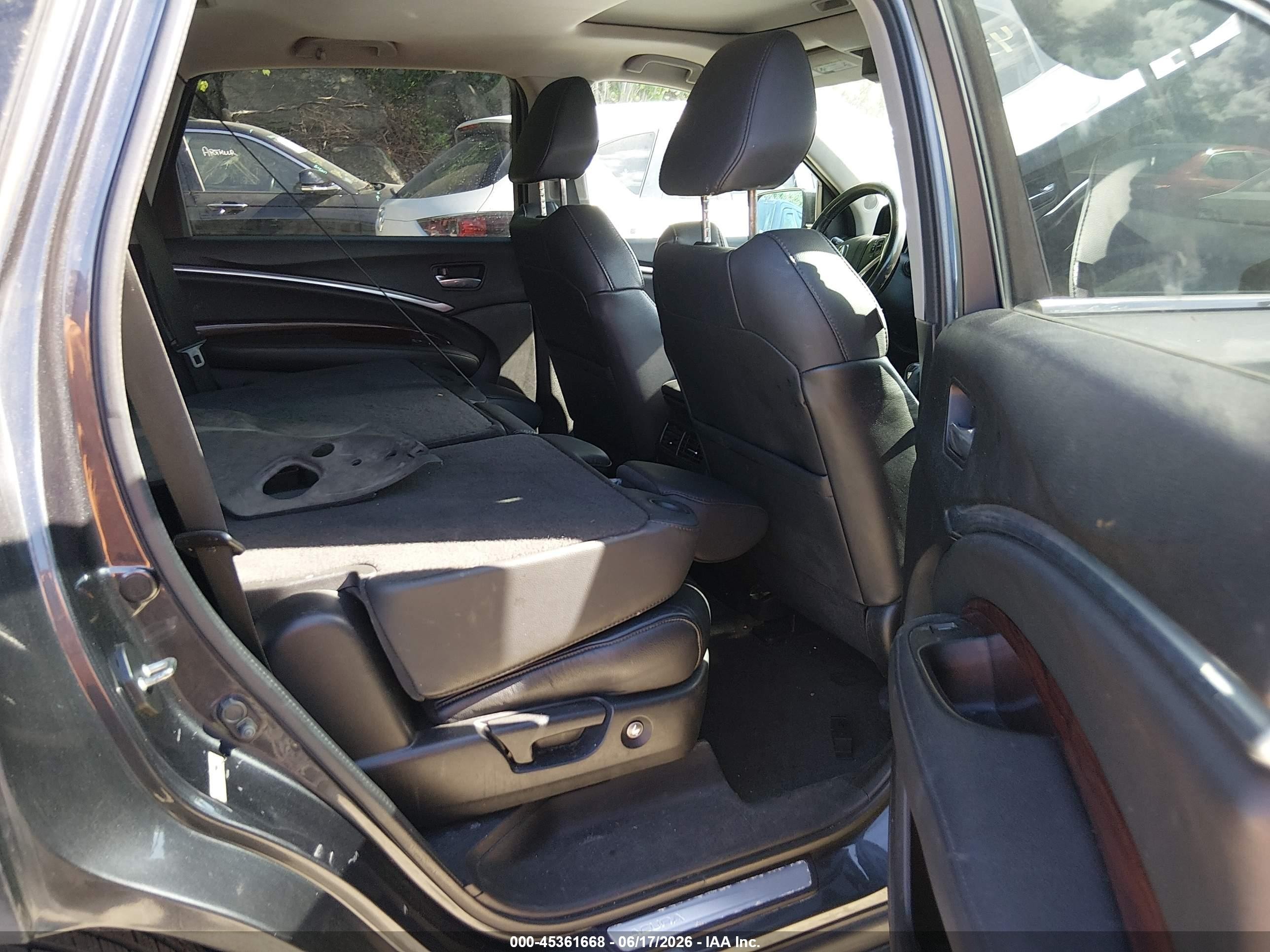 2015 Acura Mdx   Black vin: 5FRYD4H28FB014130