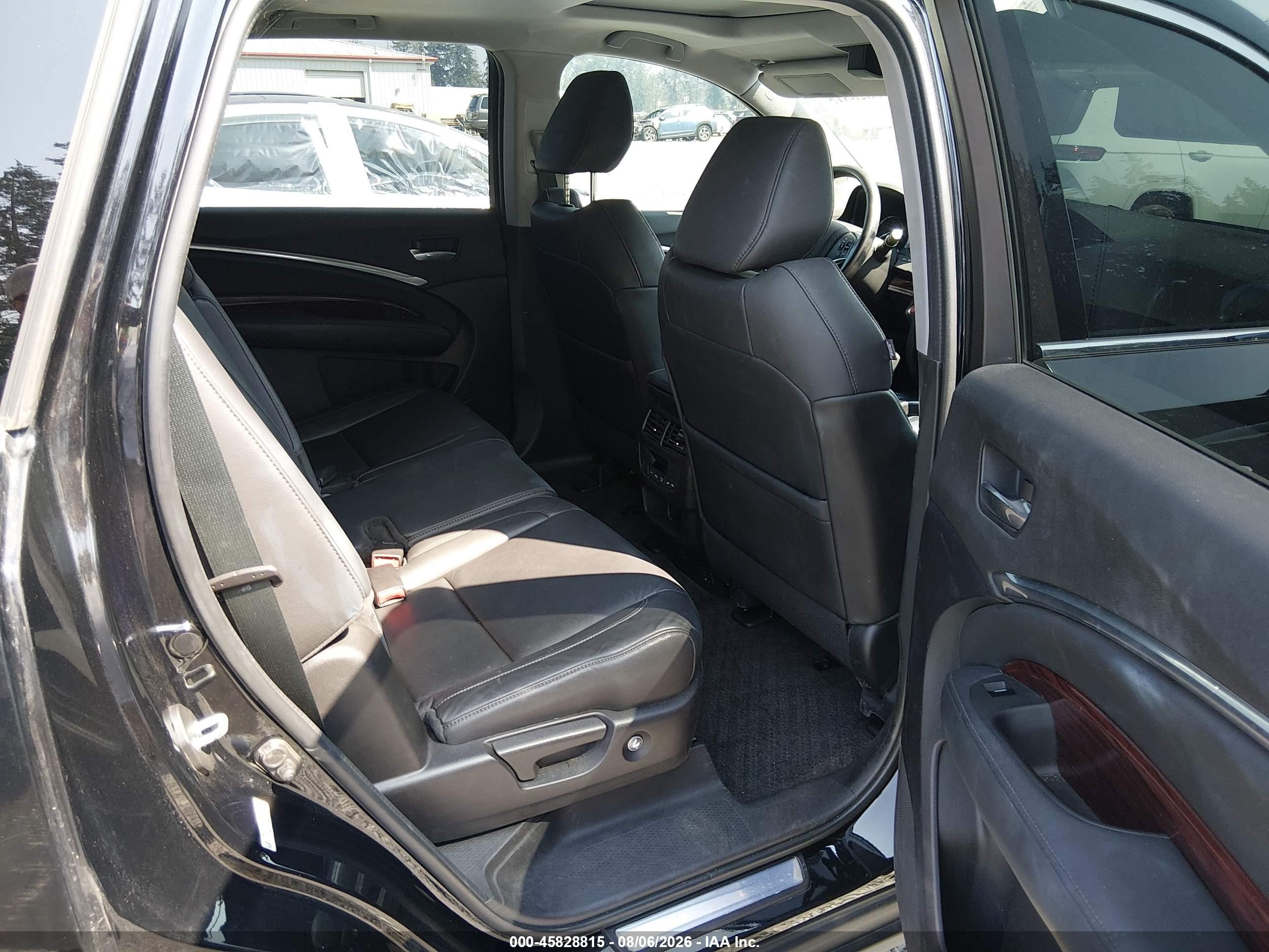 2014 Acura Mdx   Черный vin: 5FRYD4H29EB002681