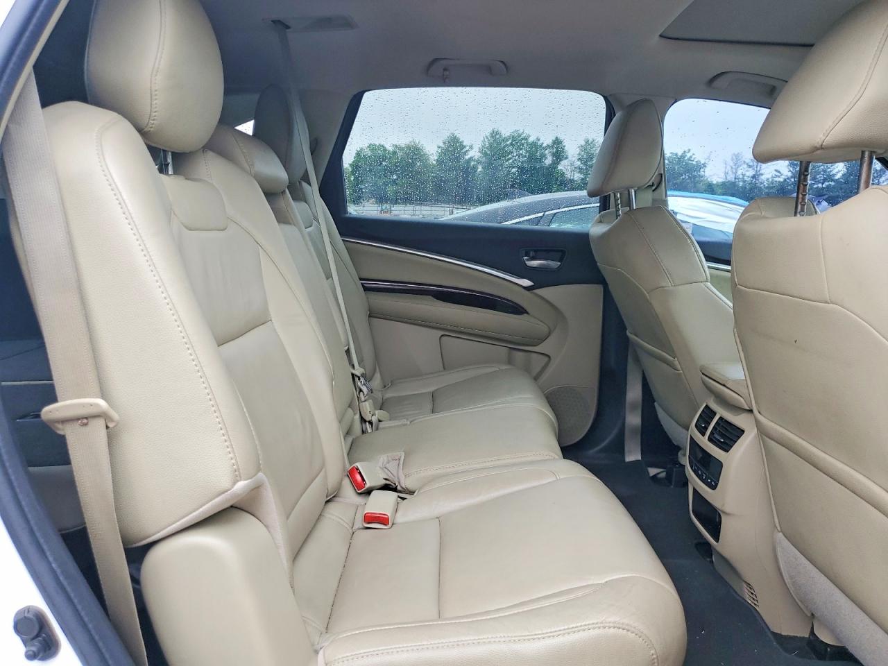 2014 Acura Mdx White vin: 5FRYD4H29EB008609