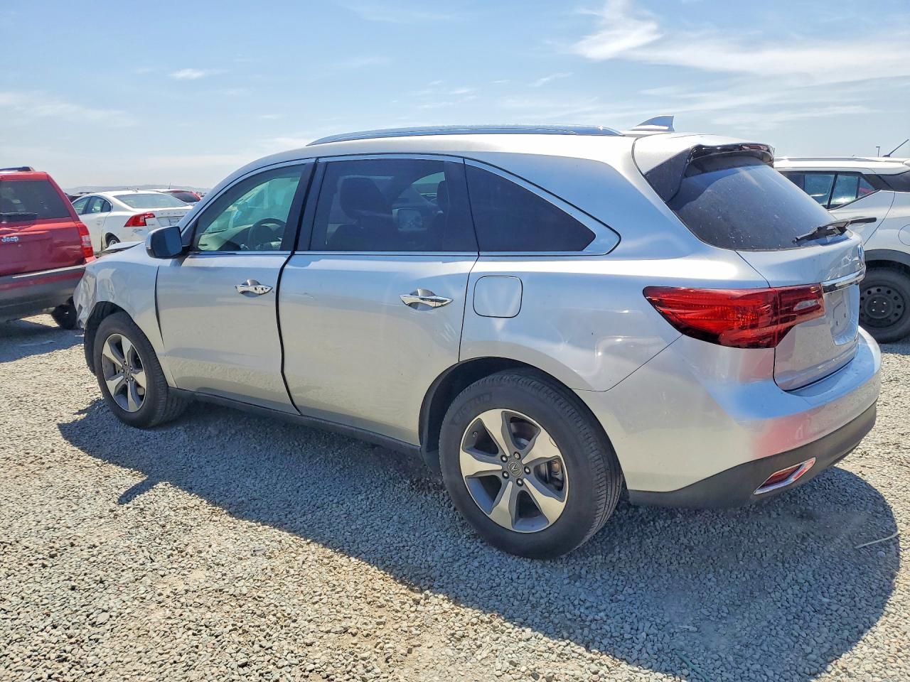2014 Acura Mdx Gray vin: 5FRYD4H29EB025376