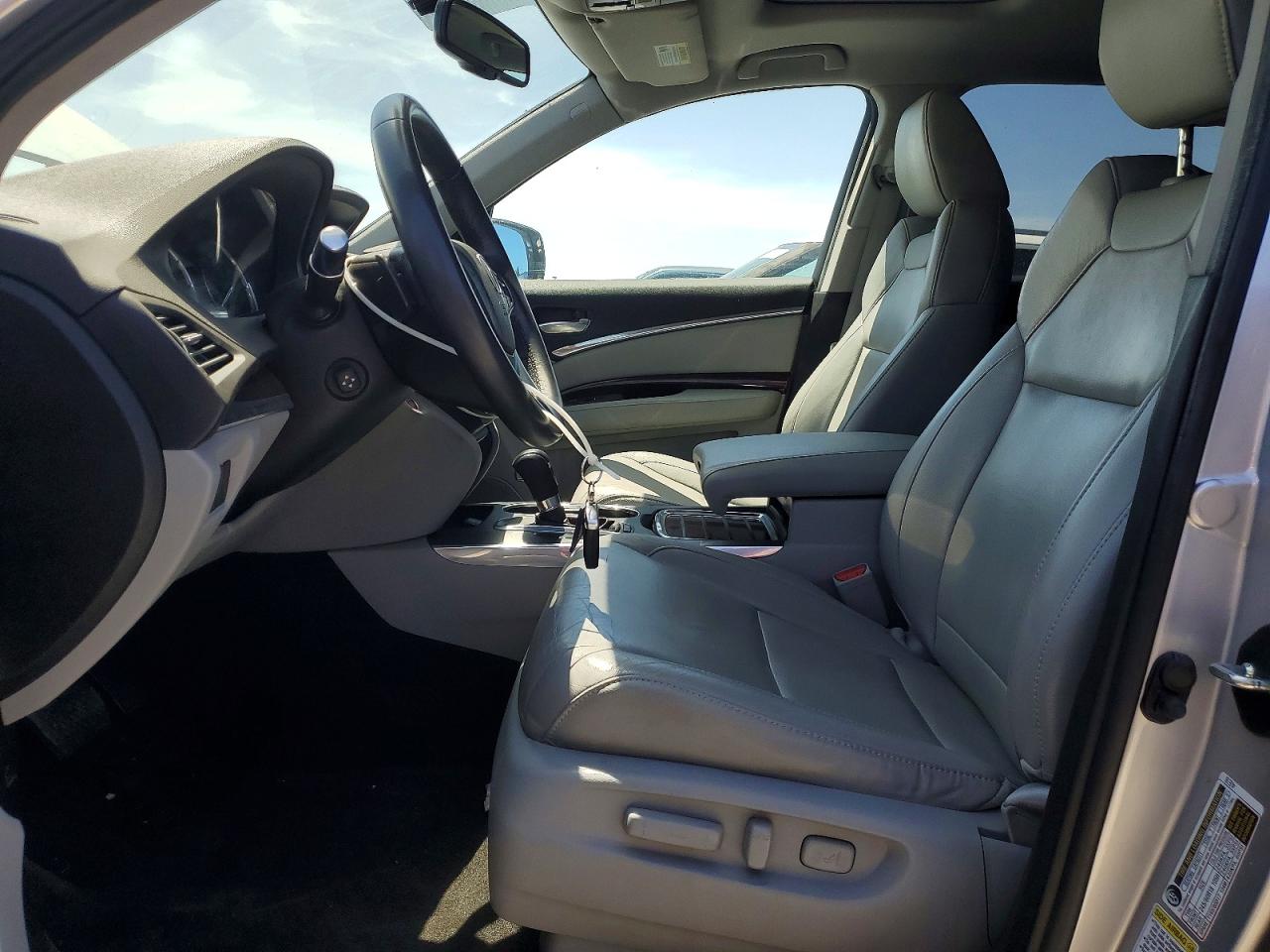 2014 Acura Mdx Gray vin: 5FRYD4H29EB025376