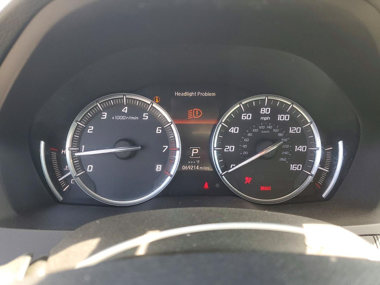 2014 Acura Mdx Gray vin: 5FRYD4H29EB025376