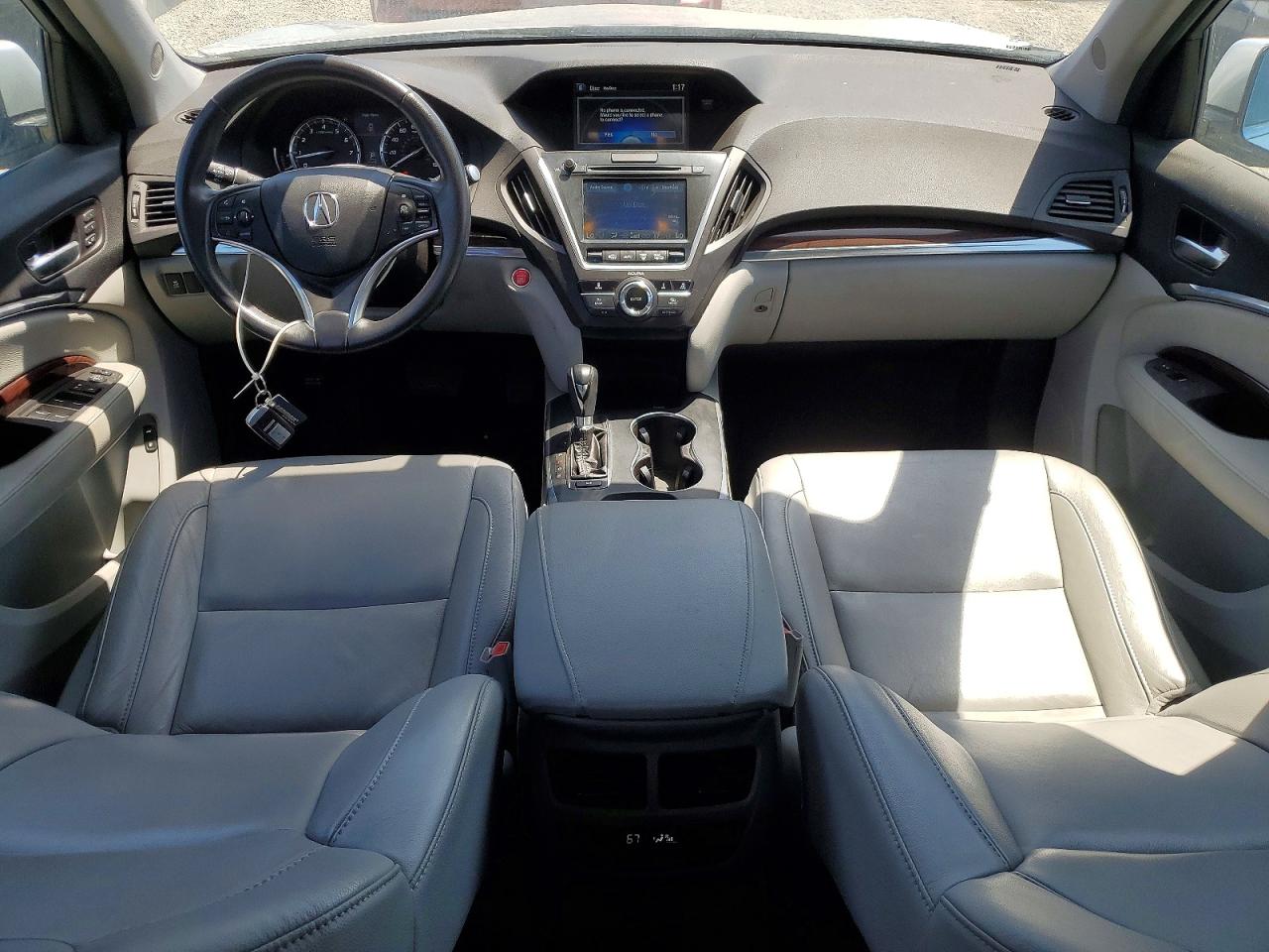 2014 Acura Mdx Gray vin: 5FRYD4H29EB025376