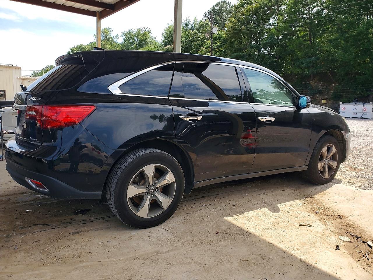 2015 Acura Mdx Black vin: 5FRYD4H29FB032183