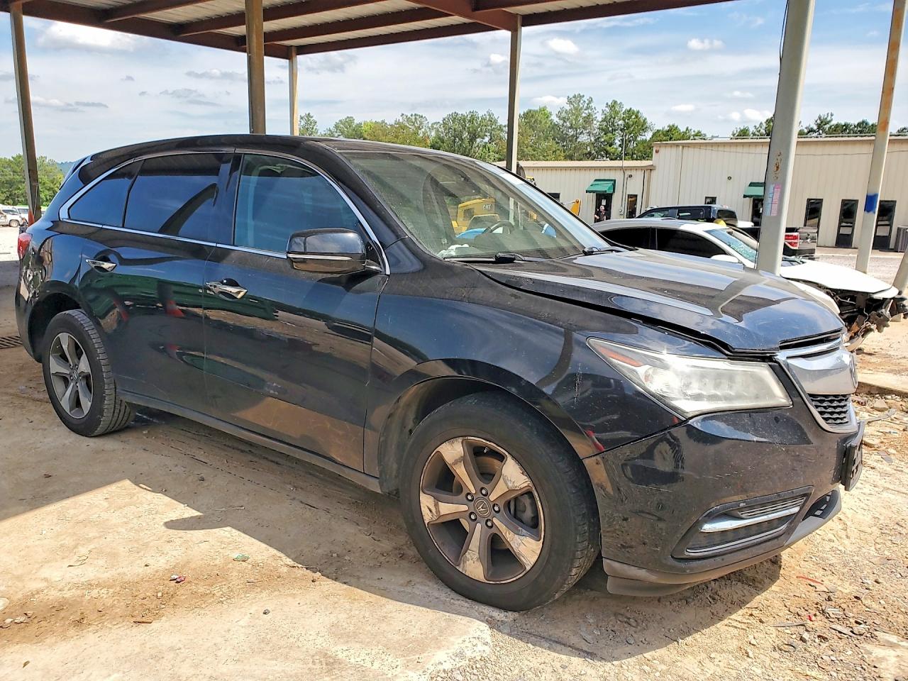 2015 Acura Mdx Black vin: 5FRYD4H29FB032183
