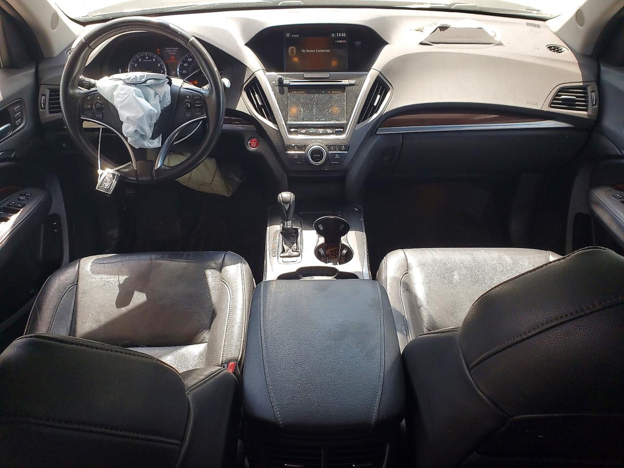 2015 Acura Mdx Black vin: 5FRYD4H29FB032183