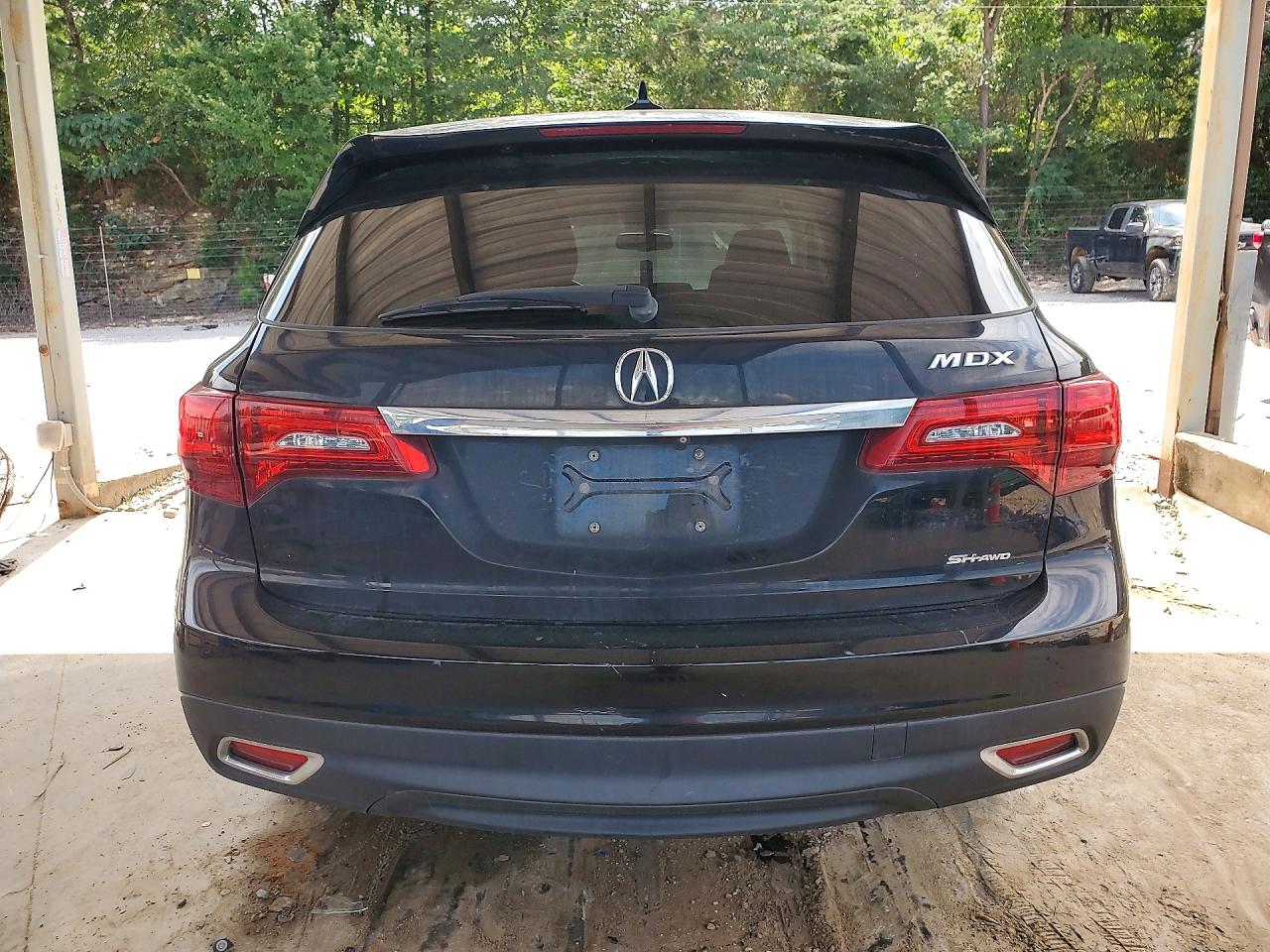 2015 Acura Mdx Black vin: 5FRYD4H29FB032183