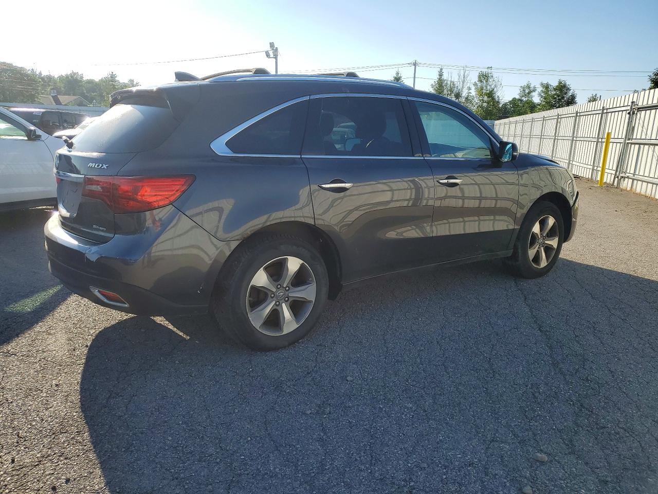 2014 Acura Mdx Charcoal vin: 5FRYD4H2XEB003886