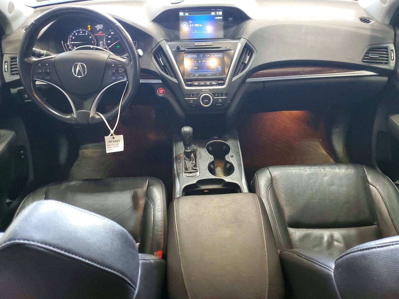 2014 Acura Mdx Charcoal vin: 5FRYD4H2XEB003886