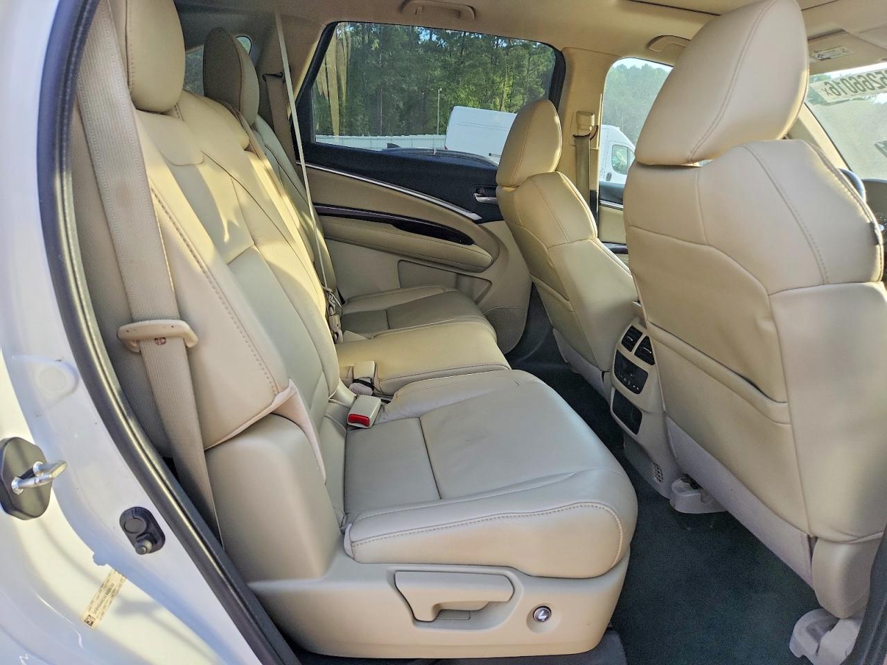 2014 Acura Mdx Белый vin: 5FRYD4H2XEB004780