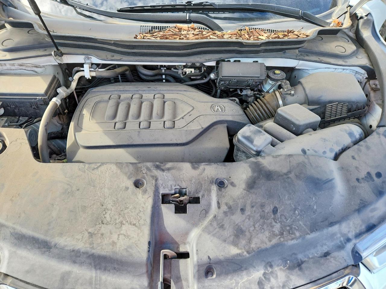 2017 Acura Mdx White vin: 5FRYD4H30HB019575
