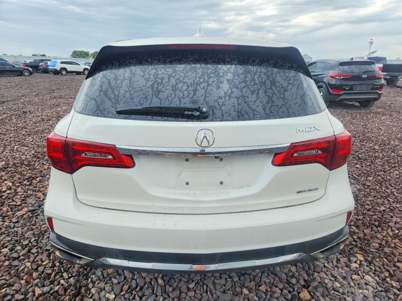 2017 Acura Mdx Sh-awd A-spec White vin: 5FRYD4H3XHB026680