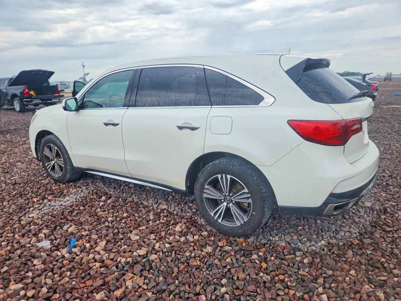 2017 Acura Mdx Sh-awd A-spec White vin: 5FRYD4H3XHB026680