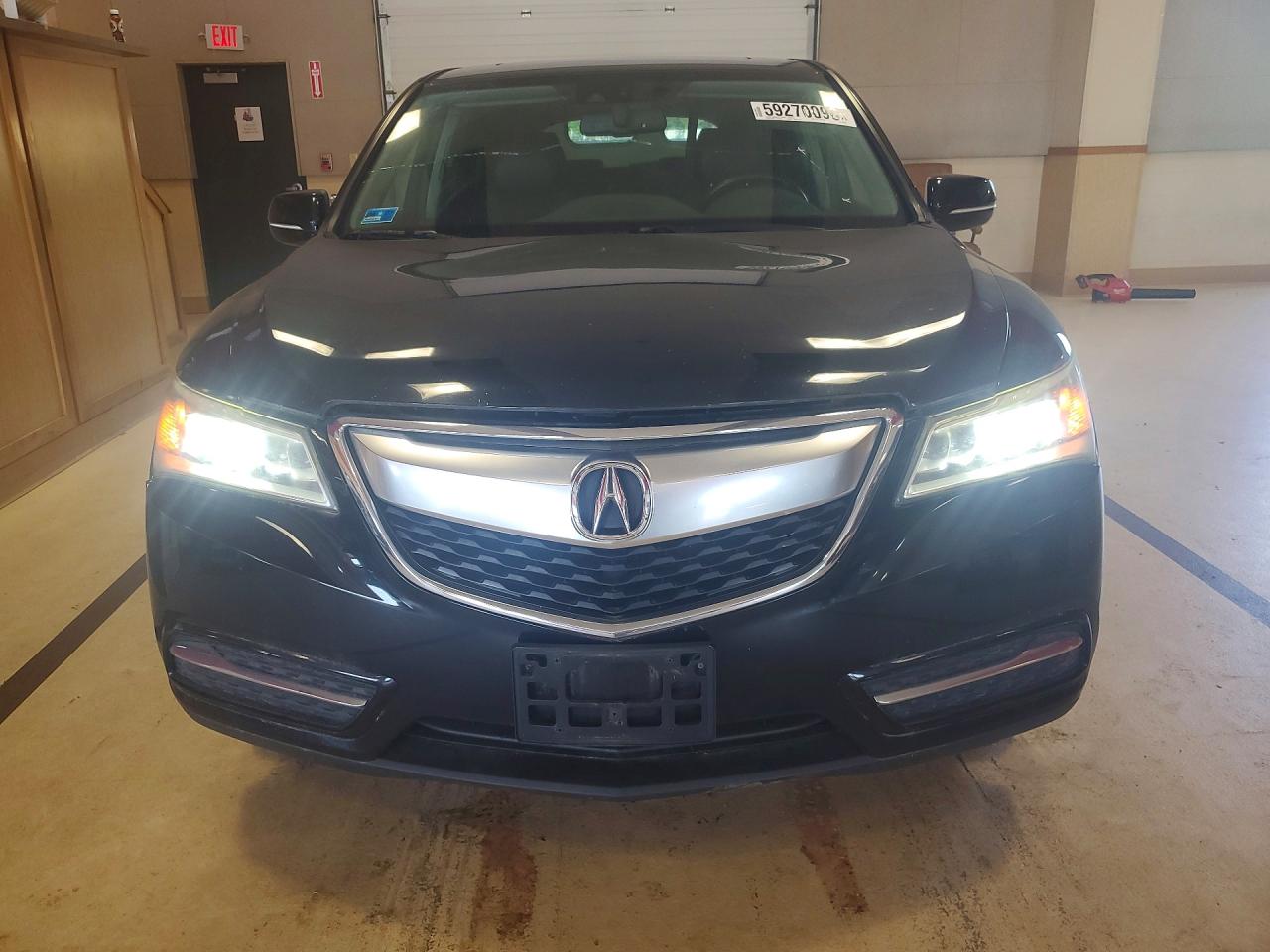 2014 Acura Mdx Technology Черный vin: 5FRYD4H40EB006488