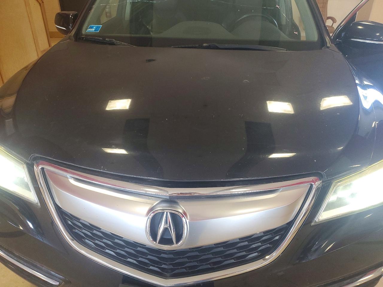 2014 Acura Mdx Technology Черный vin: 5FRYD4H40EB006488