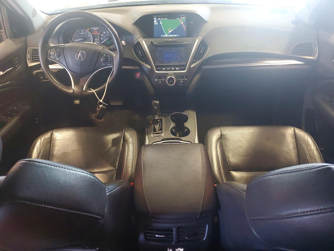 2014 Acura Mdx Technology Черный vin: 5FRYD4H40EB006488
