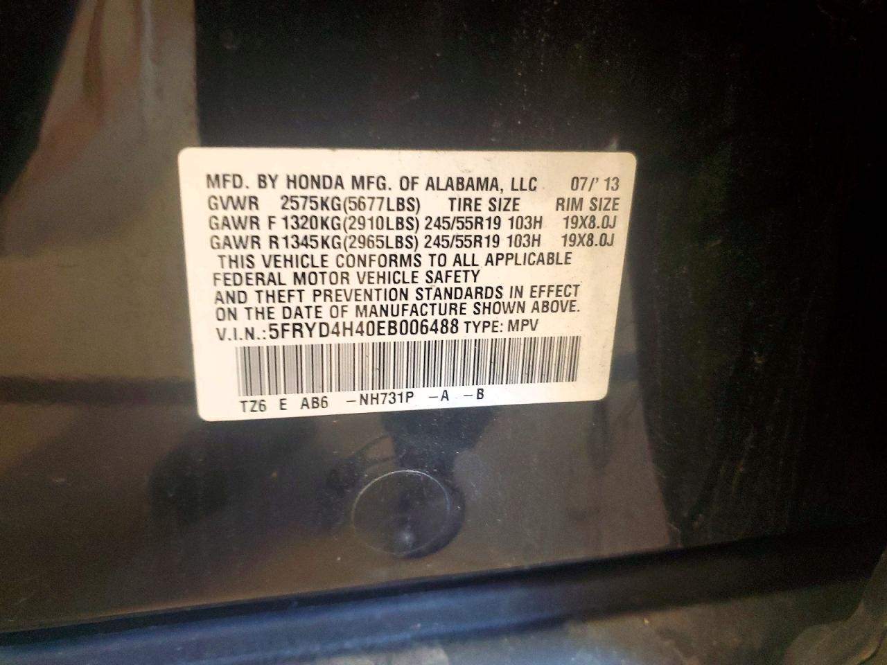 2014 Acura Mdx Technology Черный vin: 5FRYD4H40EB006488