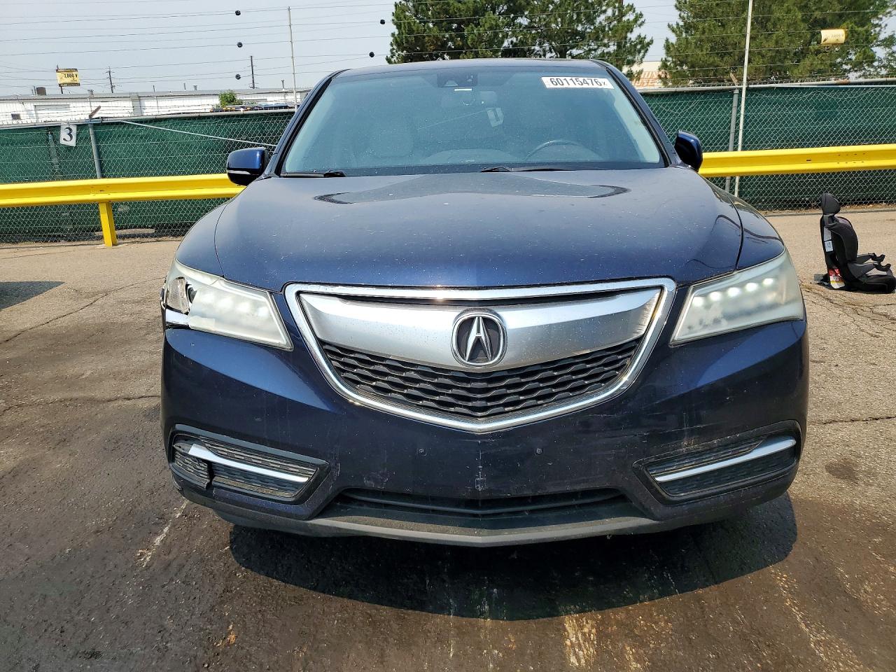 2014 Acura Mdx Technology Blue vin: 5FRYD4H40EB018026