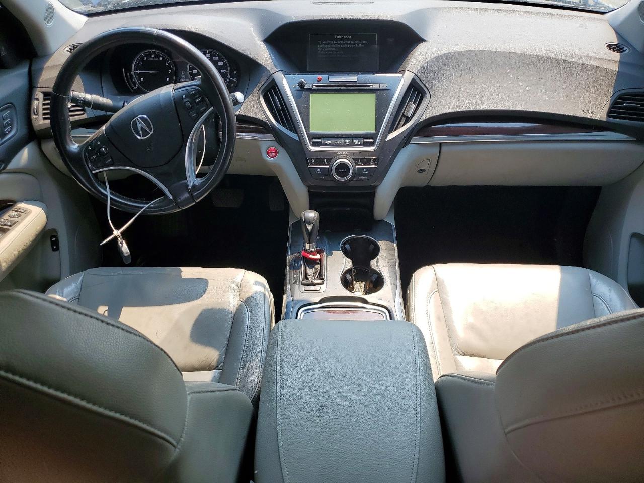 2014 Acura Mdx Technology Blue vin: 5FRYD4H40EB018026