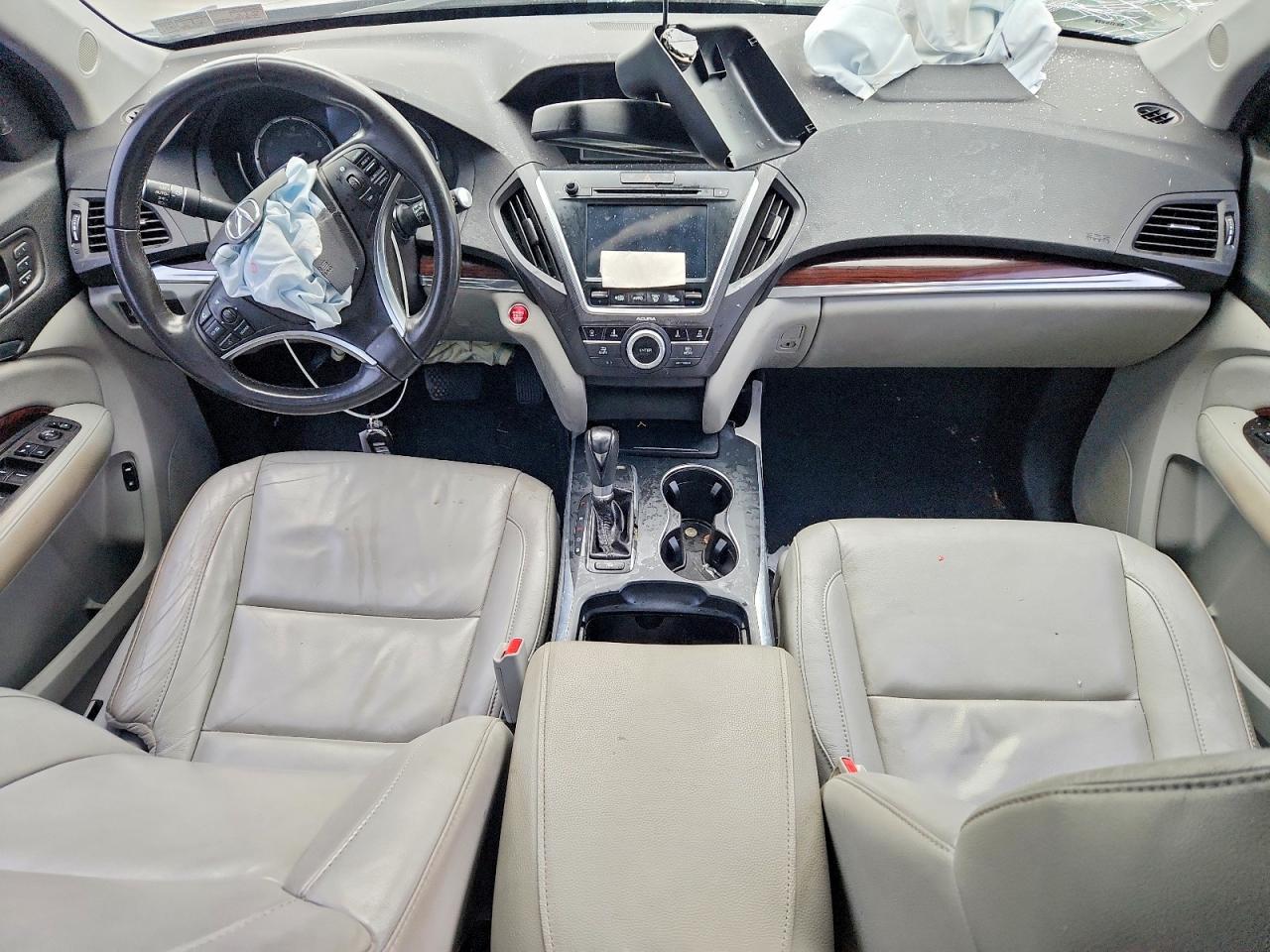 2014 Acura Mdx Technology Gray vin: 5FRYD4H40EB027521