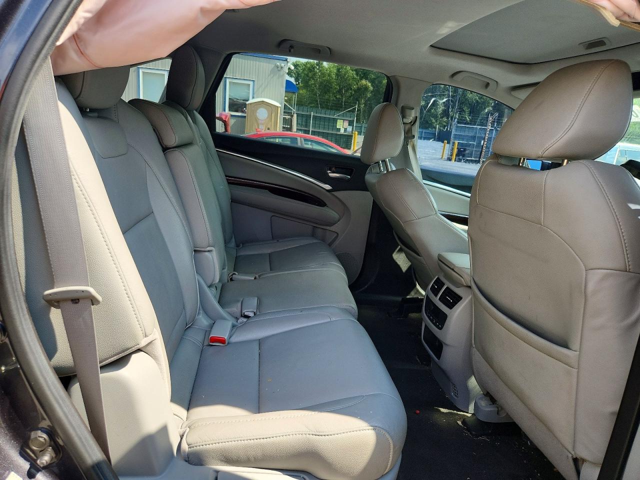 2014 Acura Mdx Technology Gray vin: 5FRYD4H40EB027521