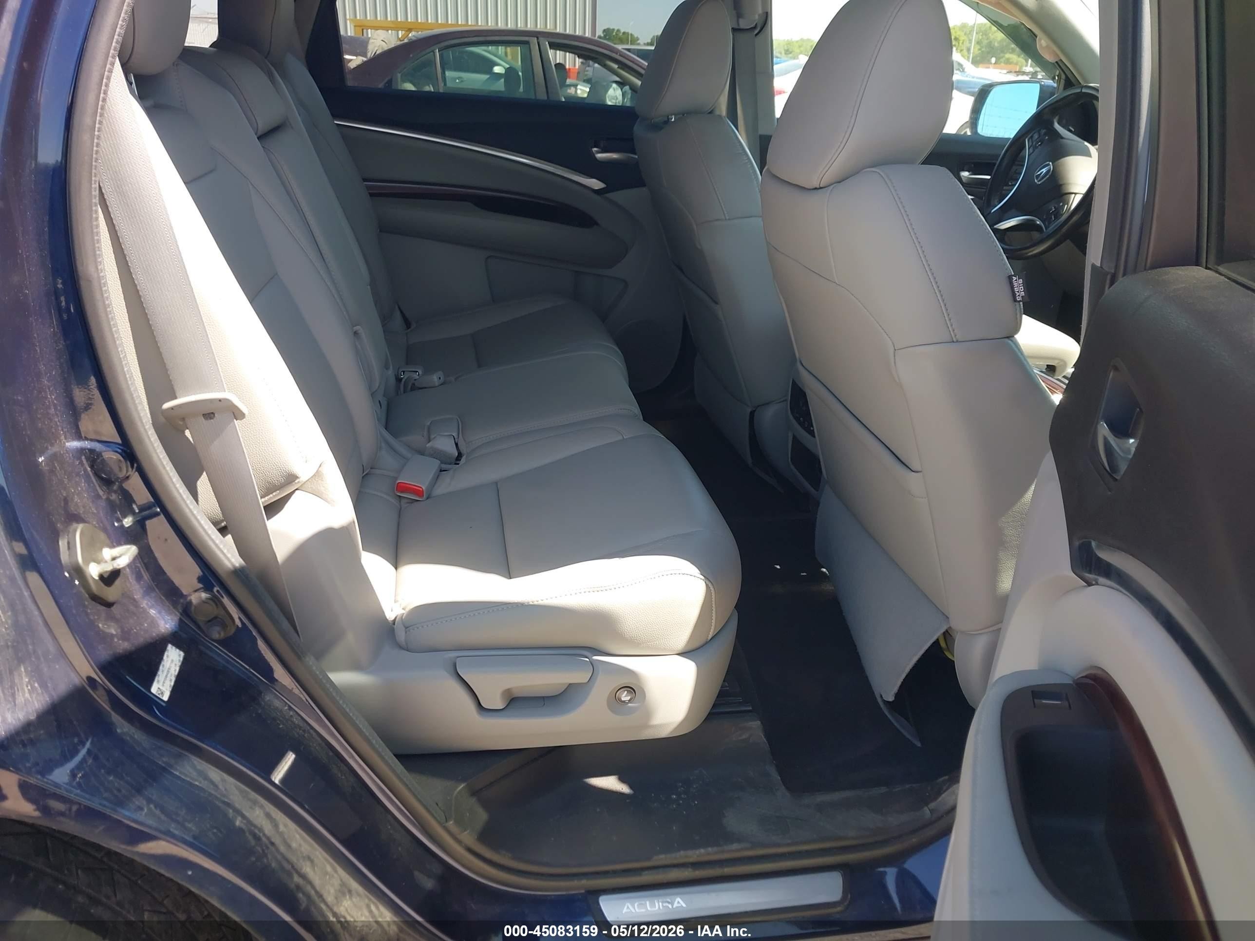 2014 Acura Mdx Technology Package Blue vin: 5FRYD4H40EB027566