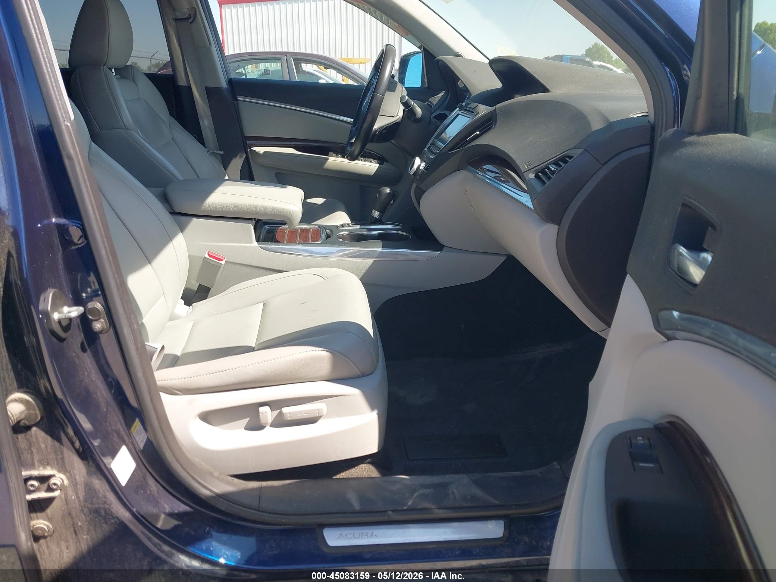 2014 Acura Mdx Technology Package Blue vin: 5FRYD4H40EB027566