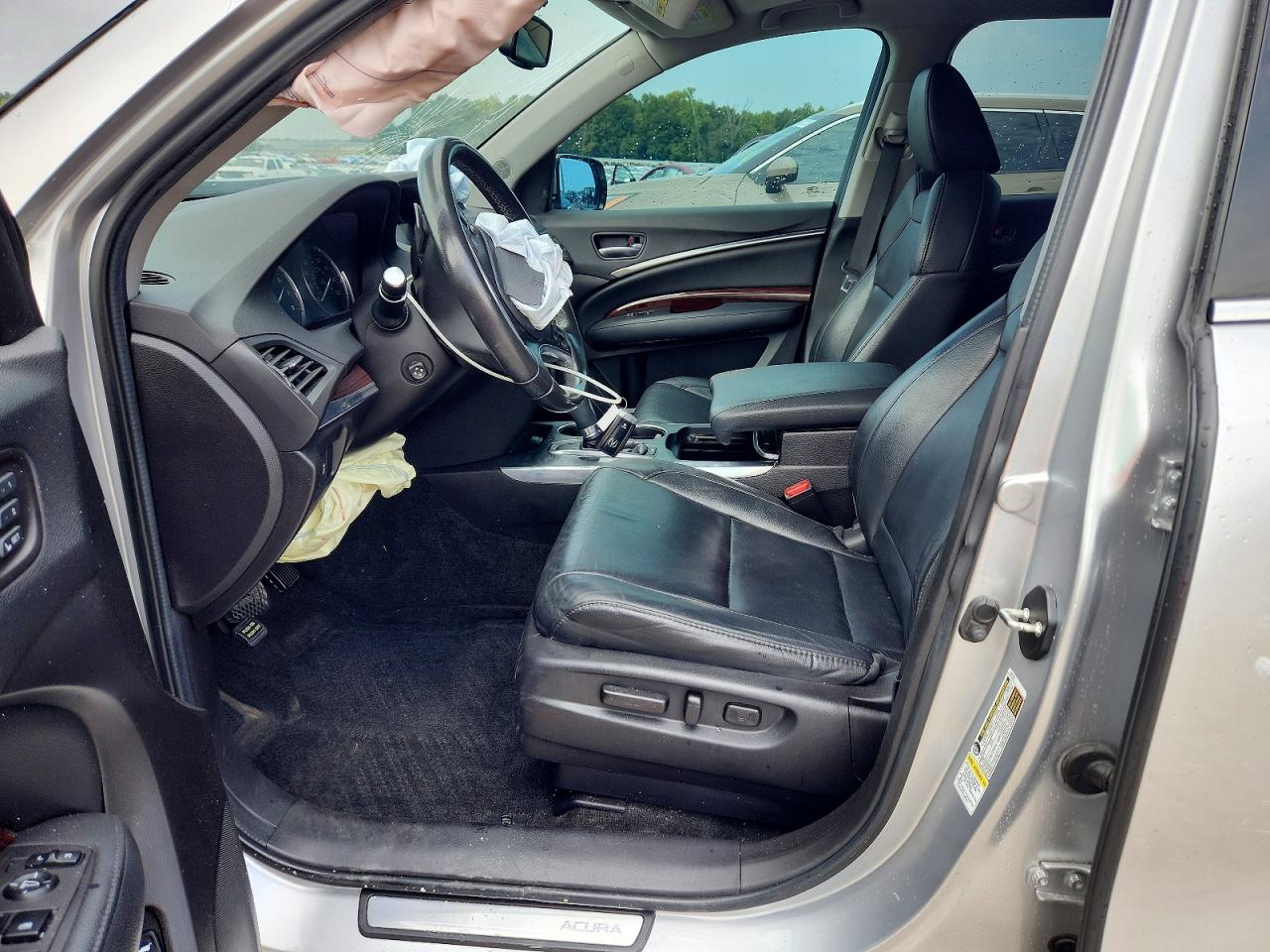 2014 Acura Mdx Technology Silver vin: 5FRYD4H40EB028300