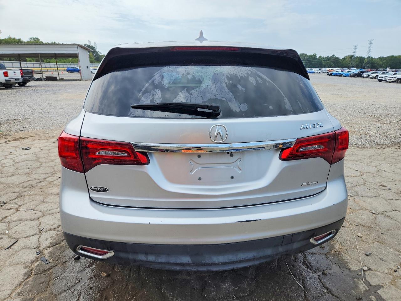2014 Acura Mdx Technology Silver vin: 5FRYD4H40EB028300