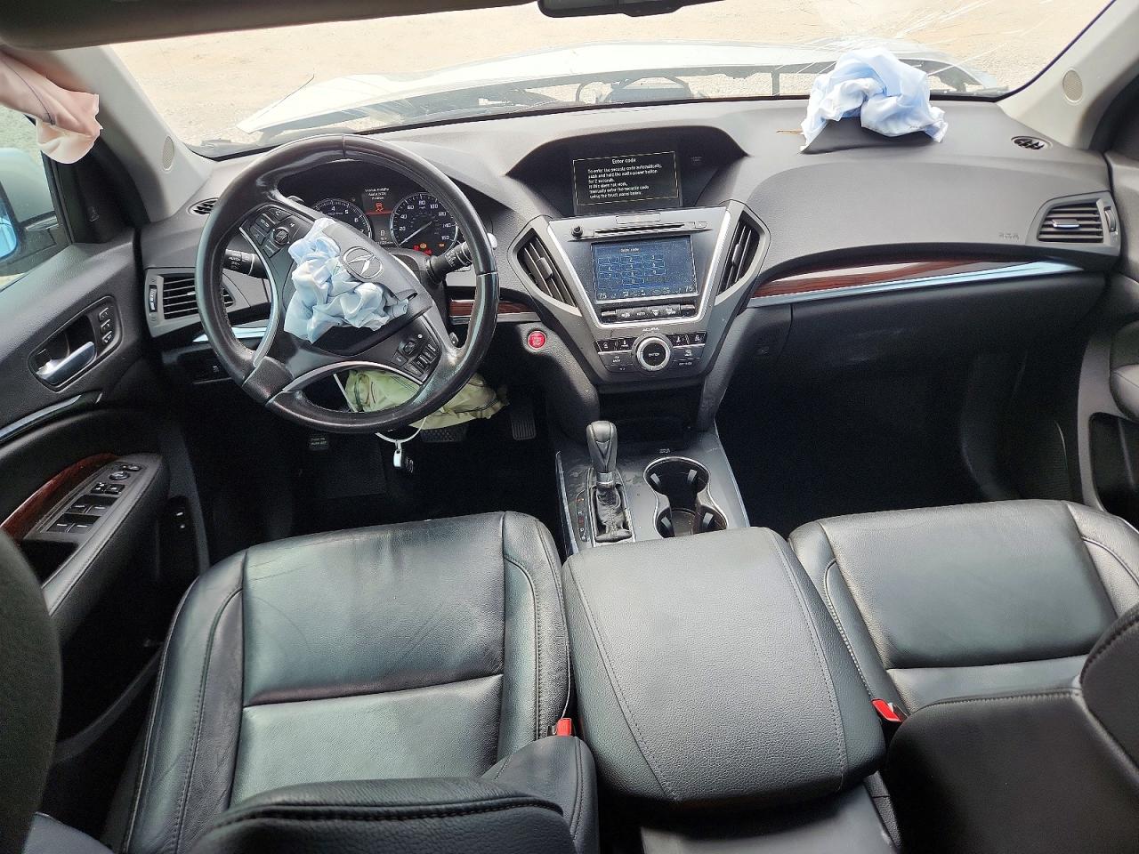 2014 Acura Mdx Technology Silver vin: 5FRYD4H40EB028300