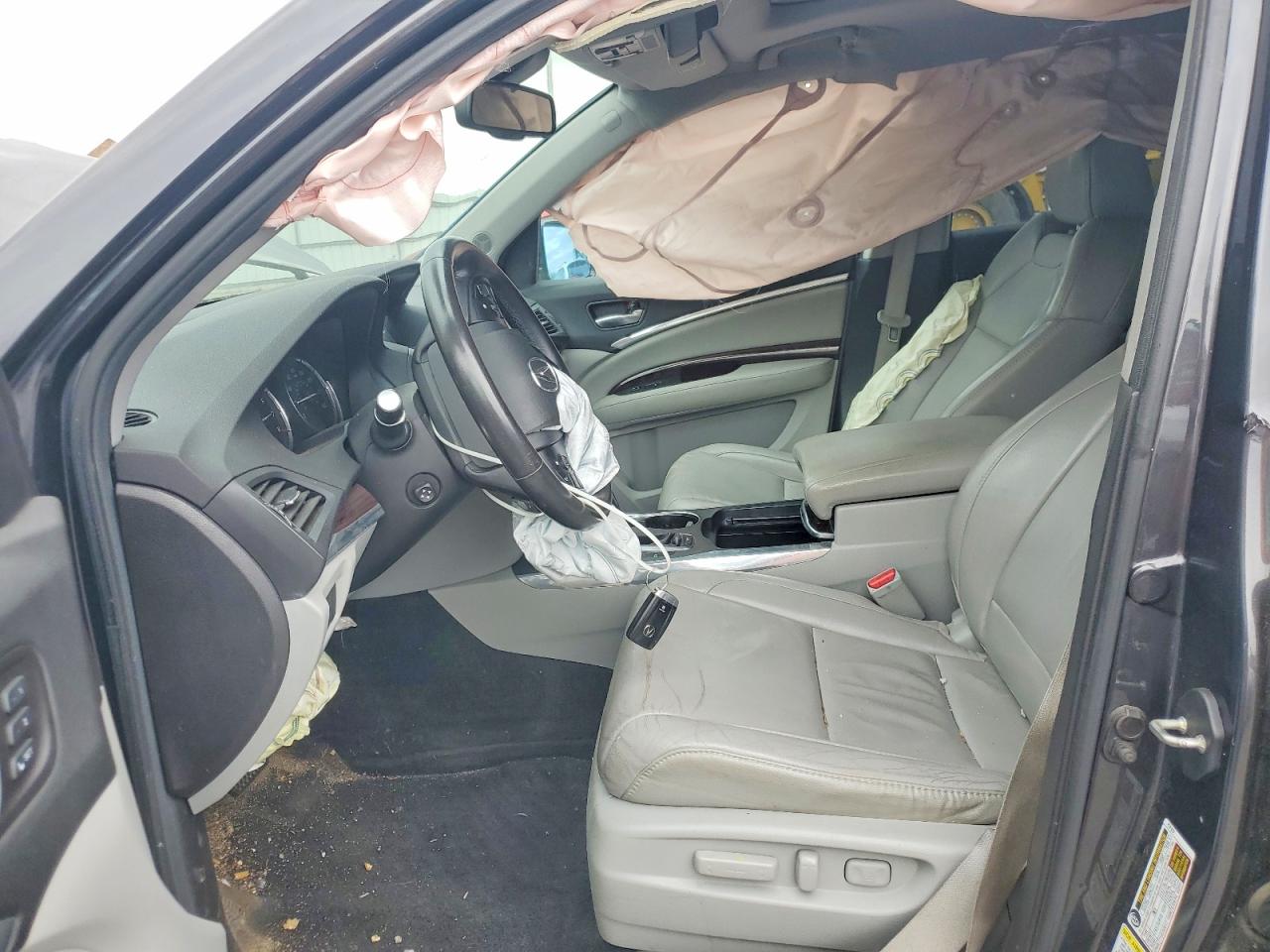 2014 Acura Mdx Technology Серый vin: 5FRYD4H40EB029561
