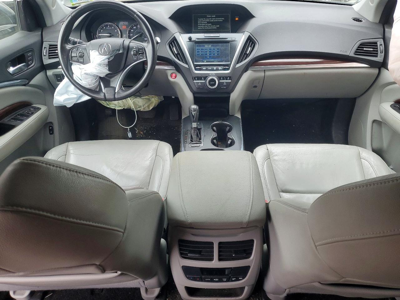 2014 Acura Mdx Technology Серый vin: 5FRYD4H40EB029561