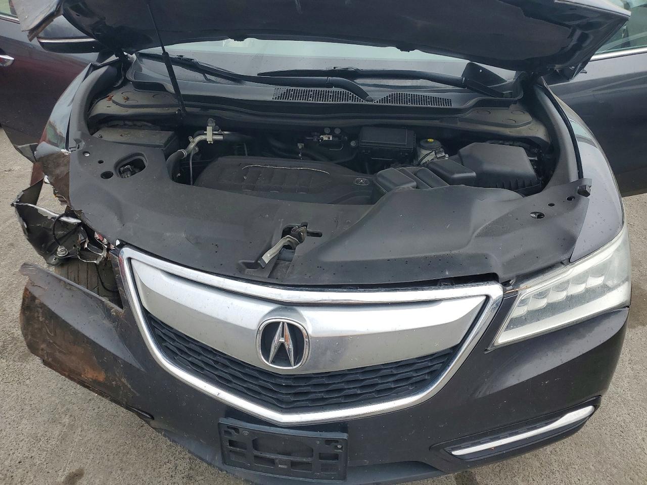 2014 Acura Mdx Technology Серый vin: 5FRYD4H40EB029561