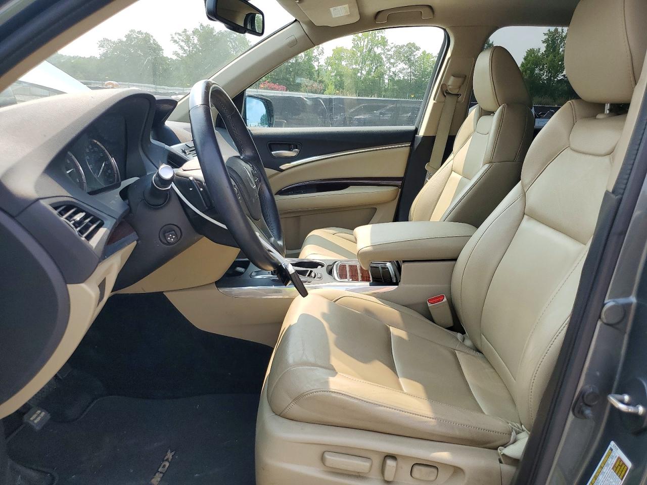 2014 Acura Mdx Technology Green vin: 5FRYD4H40EB048370