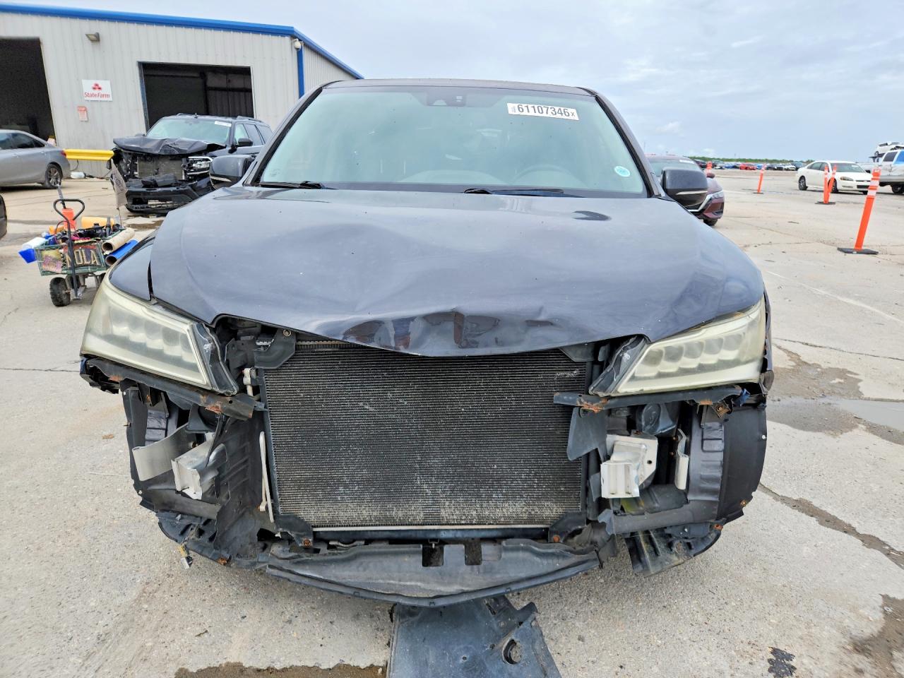 2015 Acura Mdx Technology Charcoal vin: 5FRYD4H40FB013488