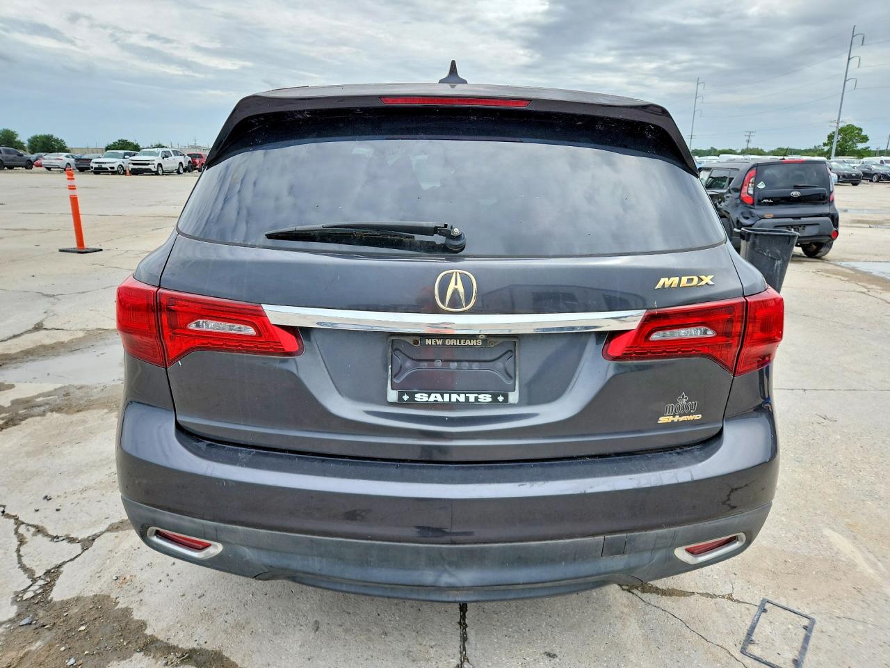 2015 Acura Mdx Technology Charcoal vin: 5FRYD4H40FB013488