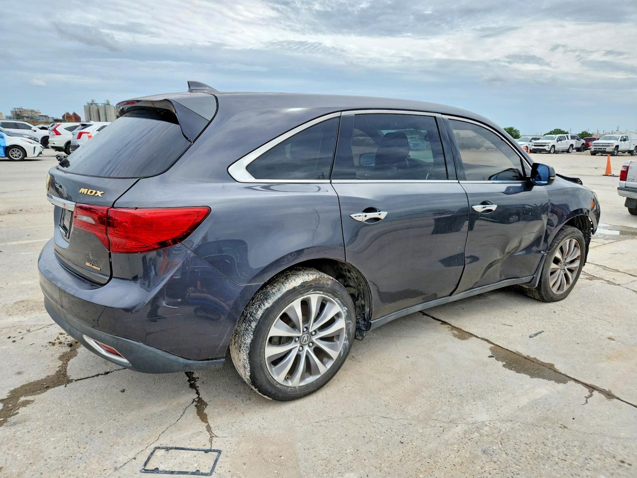 2015 Acura Mdx Technology Charcoal vin: 5FRYD4H40FB013488