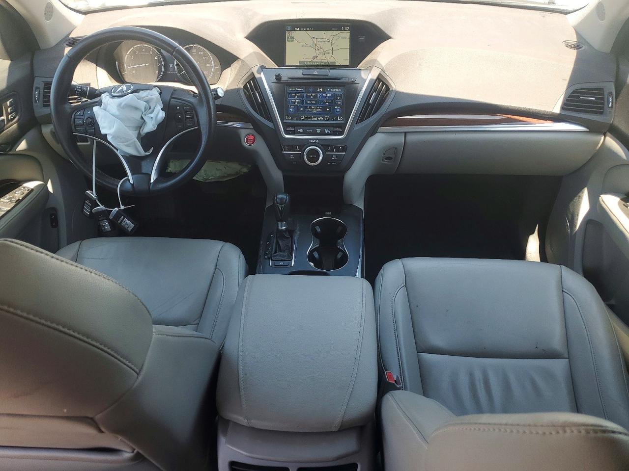 2015 Acura Mdx Technology Silver vin: 5FRYD4H40FB020716