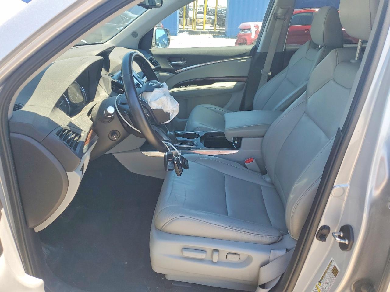 2015 Acura Mdx Technology Silver vin: 5FRYD4H40FB020716
