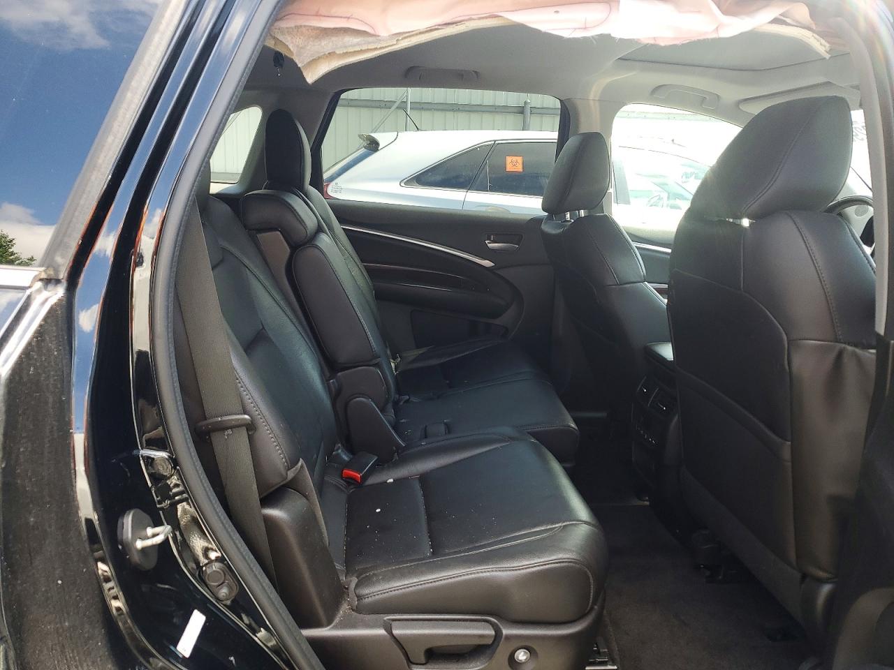 2014 Acura Mdx Technology Black vin: 5FRYD4H41EB010890