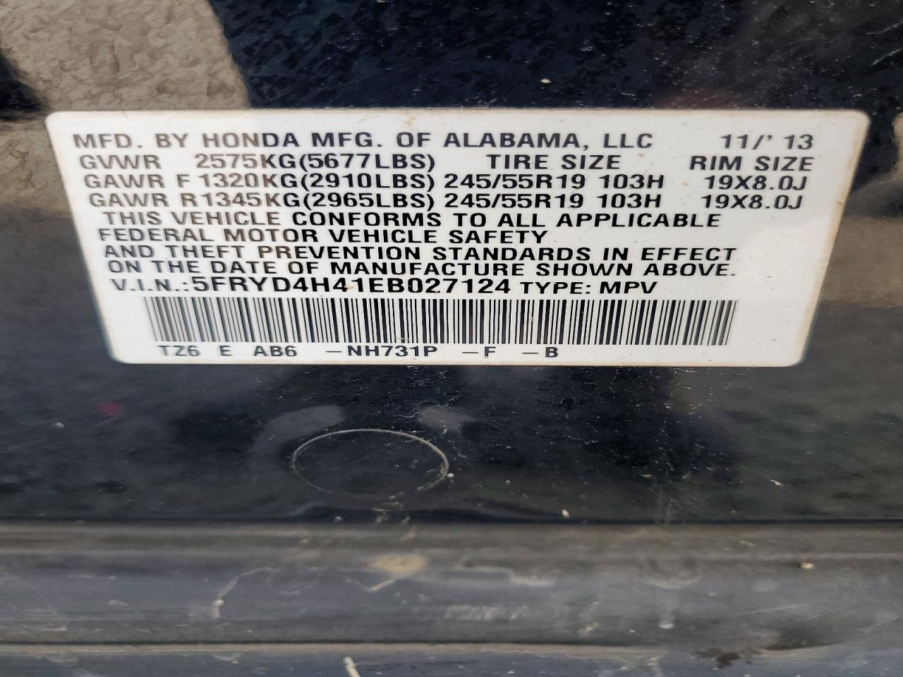 2014 Acura Mdx Technology Черный vin: 5FRYD4H41EB027124