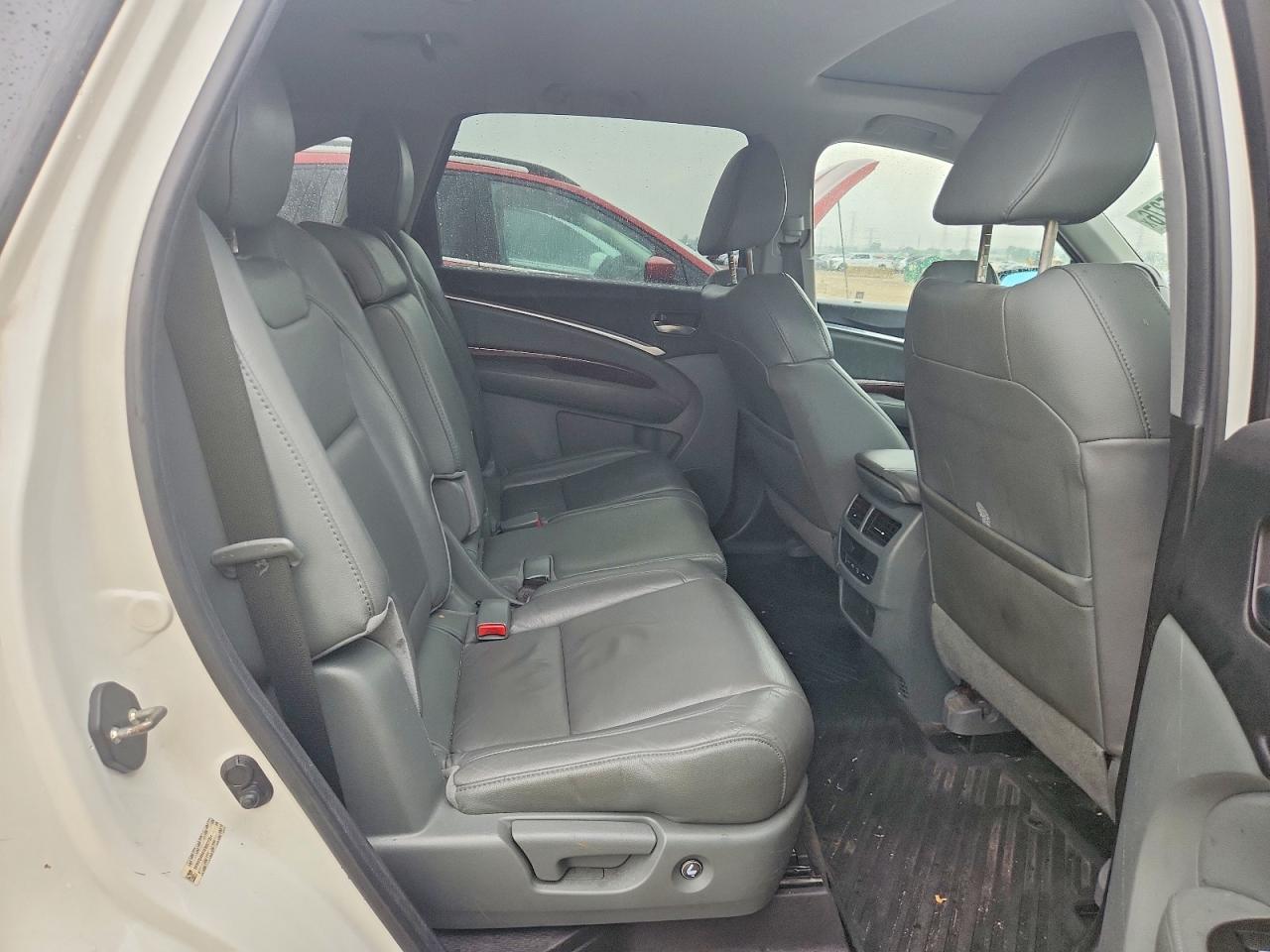 2014 Acura Mdx Technology White vin: 5FRYD4H41EB027351