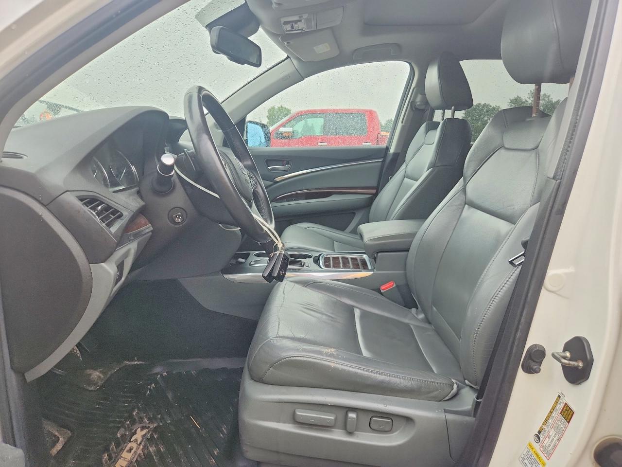 2014 Acura Mdx Technology White vin: 5FRYD4H41EB027351
