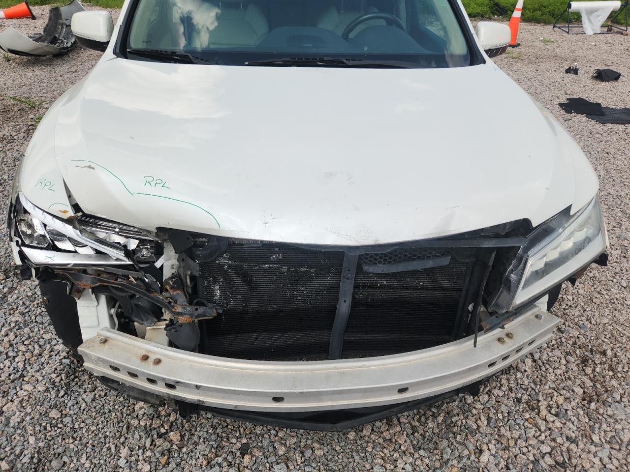 2014 Acura Mdx Technology White vin: 5FRYD4H41EB030041