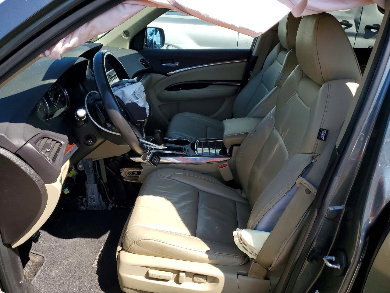2014 Acura Mdx Technology Gray vin: 5FRYD4H41EB034963