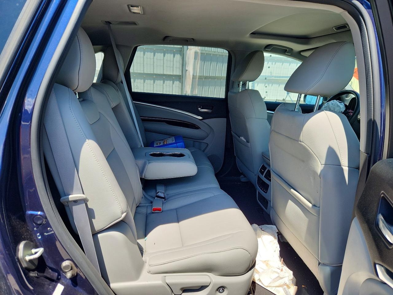 2014 Acura Mdx Technology Blue vin: 5FRYD4H41EB040505