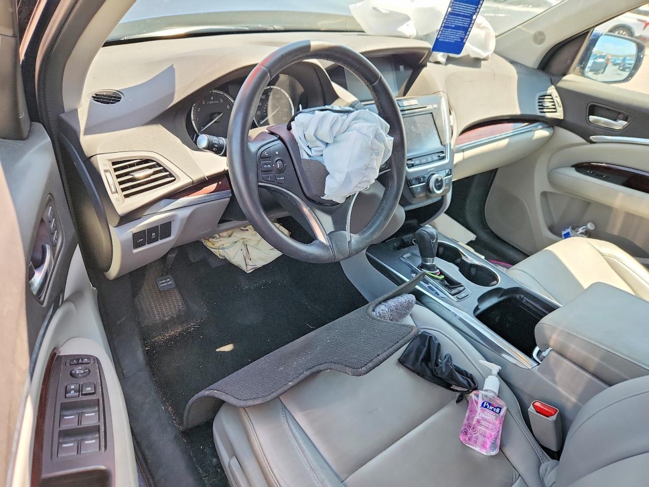 2014 Acura Mdx Technology Blue vin: 5FRYD4H41EB040505