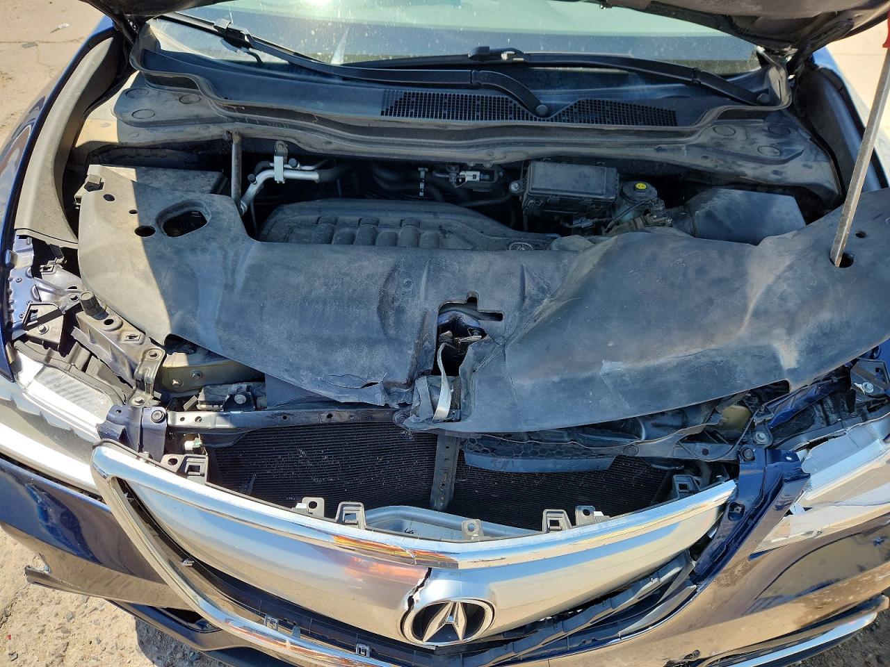 2014 Acura Mdx Technology Blue vin: 5FRYD4H41EB040505