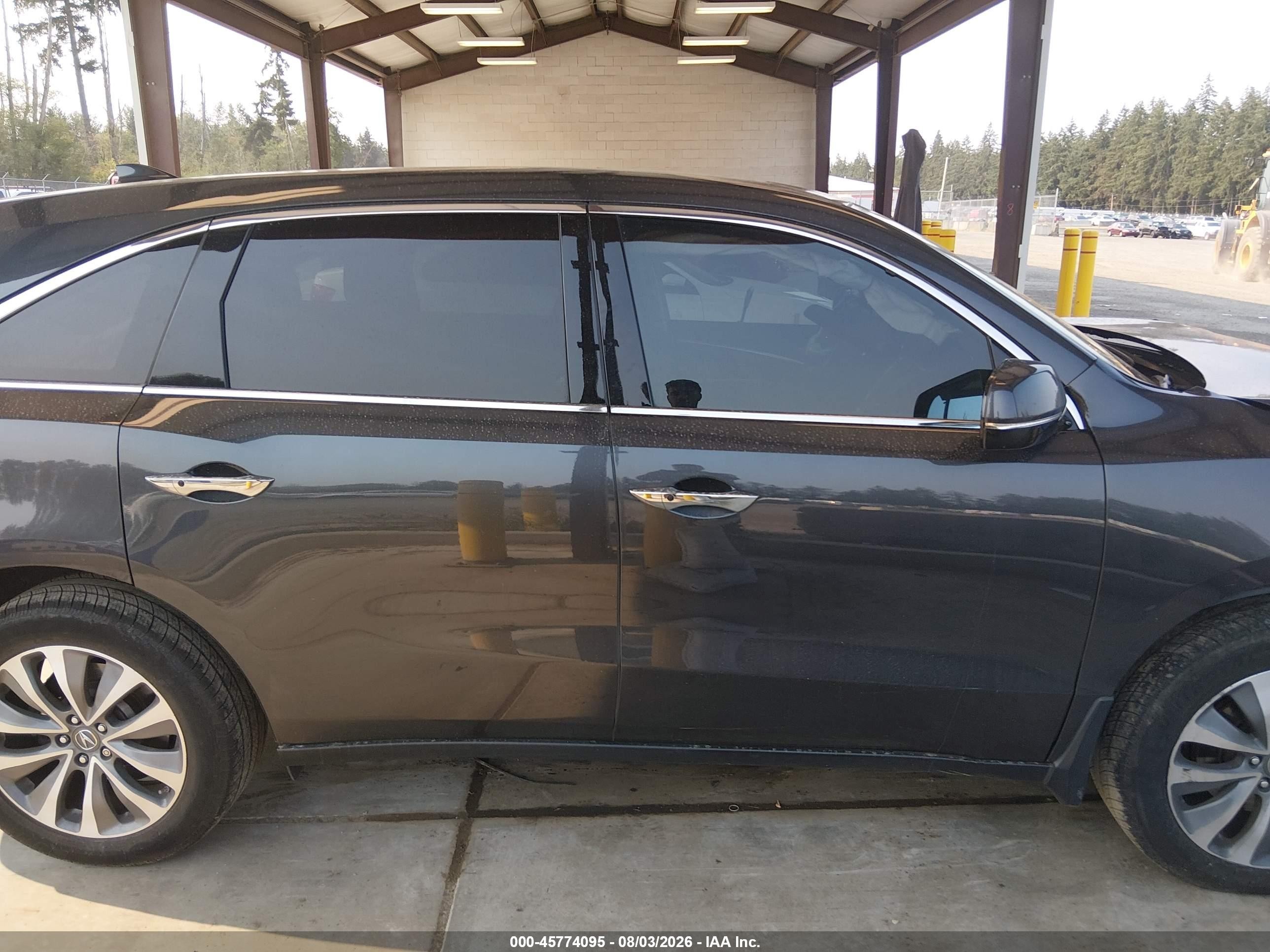 2015 Acura Mdx Technology Package Black vin: 5FRYD4H41FB010017