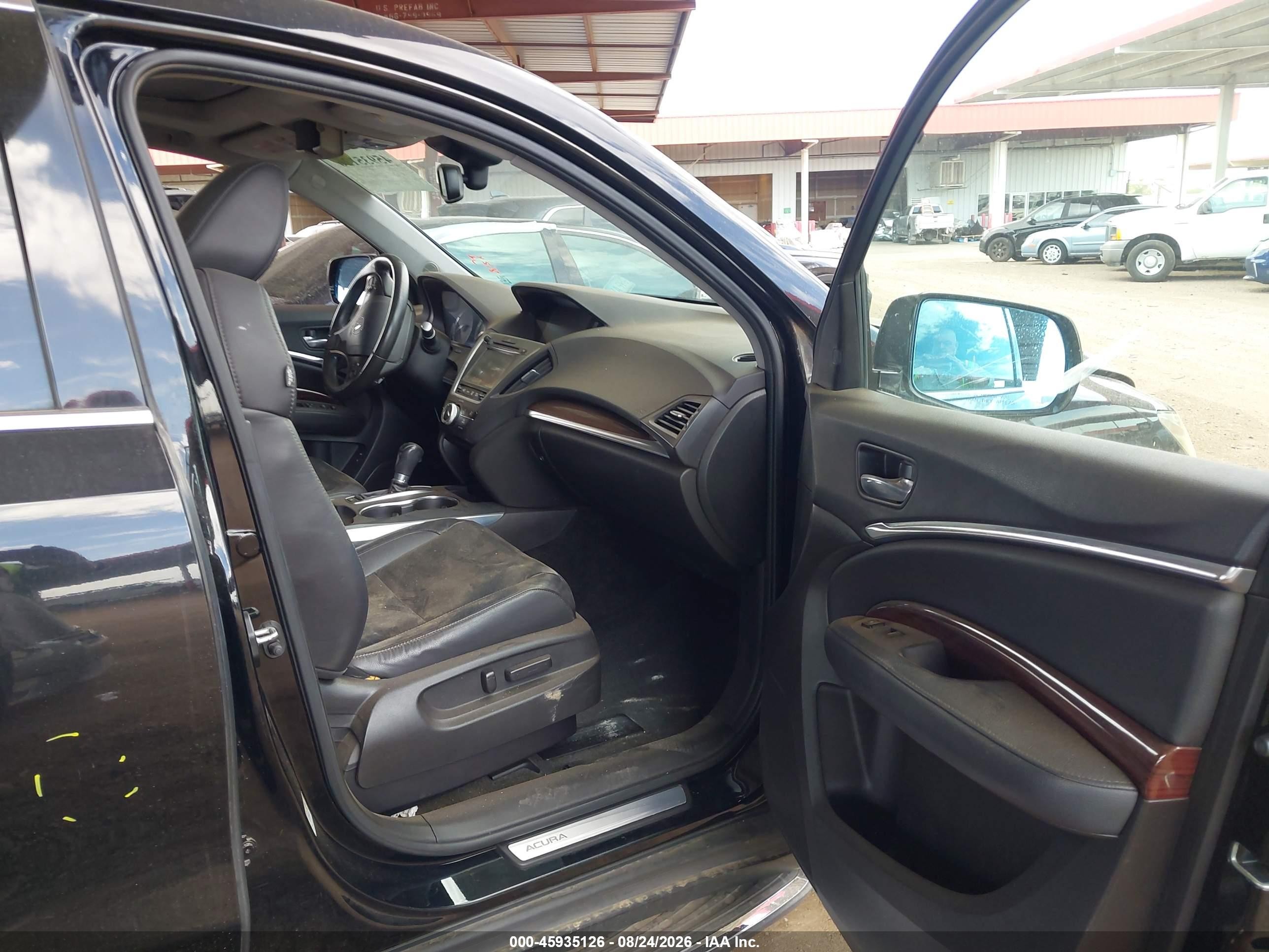 2015 Acura Mdx Technology Package Черный vin: 5FRYD4H41FB022622